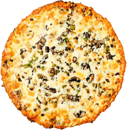 Mushrooms & Green Pepper Pizza